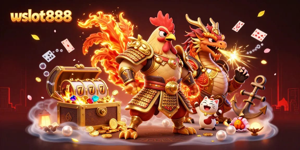 Tantang keberuntungan di wslot888 dengan slot emas dan simbol menguntungkan!