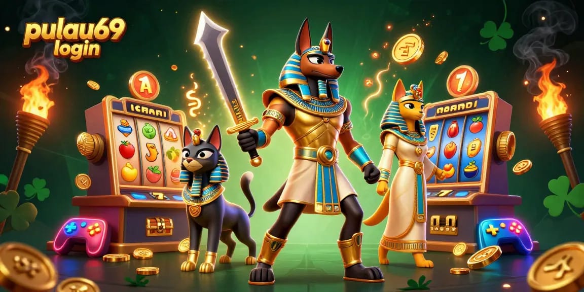 Engage with PULAU69 login to discover thrilling slot gameplay with Anubis and Bastet.