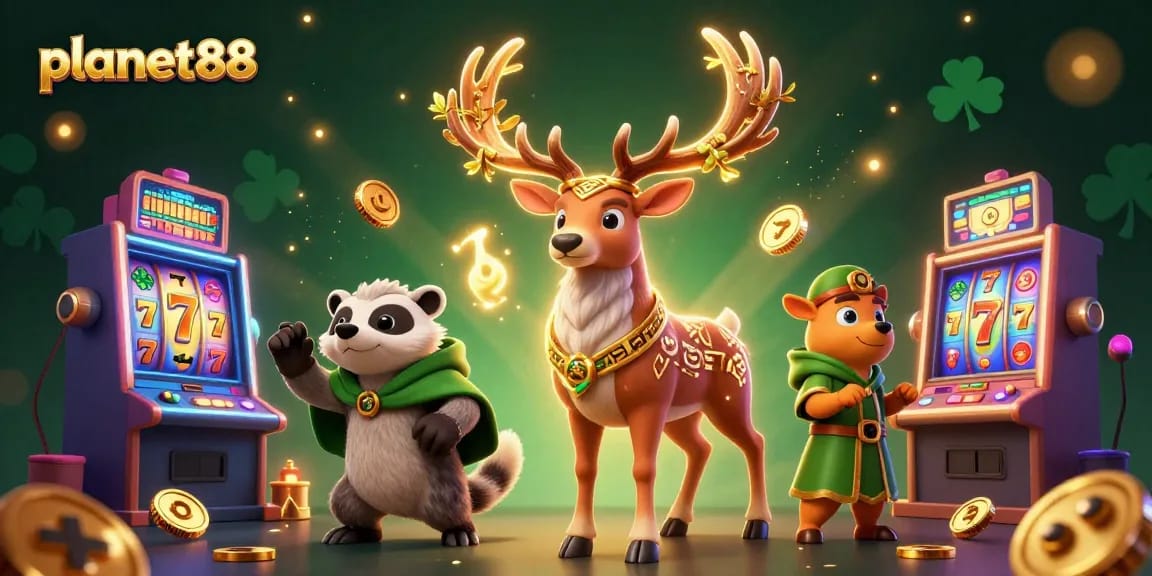 Experience the thrilling jackpots at planet88 with vibrant slots and magical creatures.