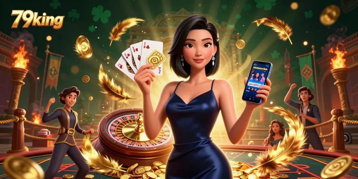 Engage with 79king's vibrant Asian casino experience featuring stunning characters and dynamic elements.