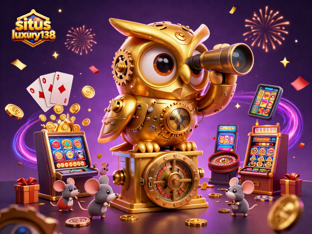 Situs luxury138 memberikan pengalaman judi online yang spektakuler dan mengasyikkan dengan ilustrasi kasino yang berwarna-warni.