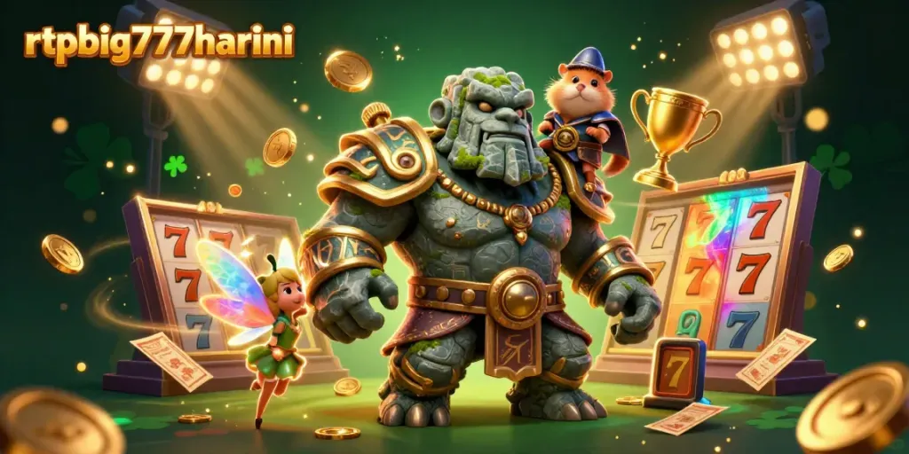 Experience the excitement of rtpbig777hariini with captivating 3D characters and dynamic casino elements.