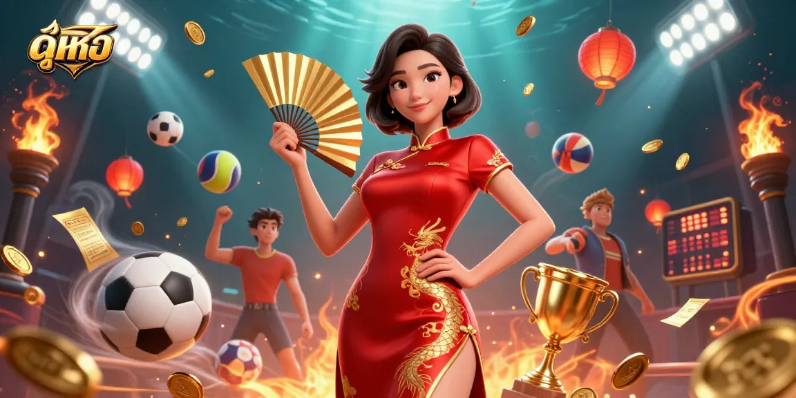Watch ดูหนัง online with a vibrant scene showcasing gambling excitement and glowing casino elements.