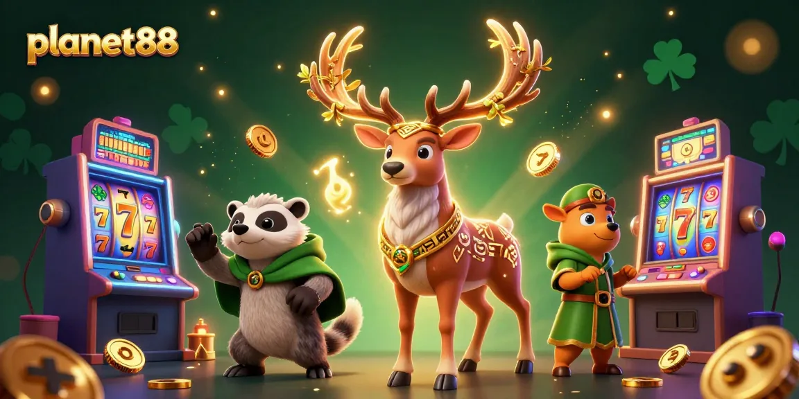 Experience the thrilling jackpots at planet88 with vibrant slots and magical creatures.