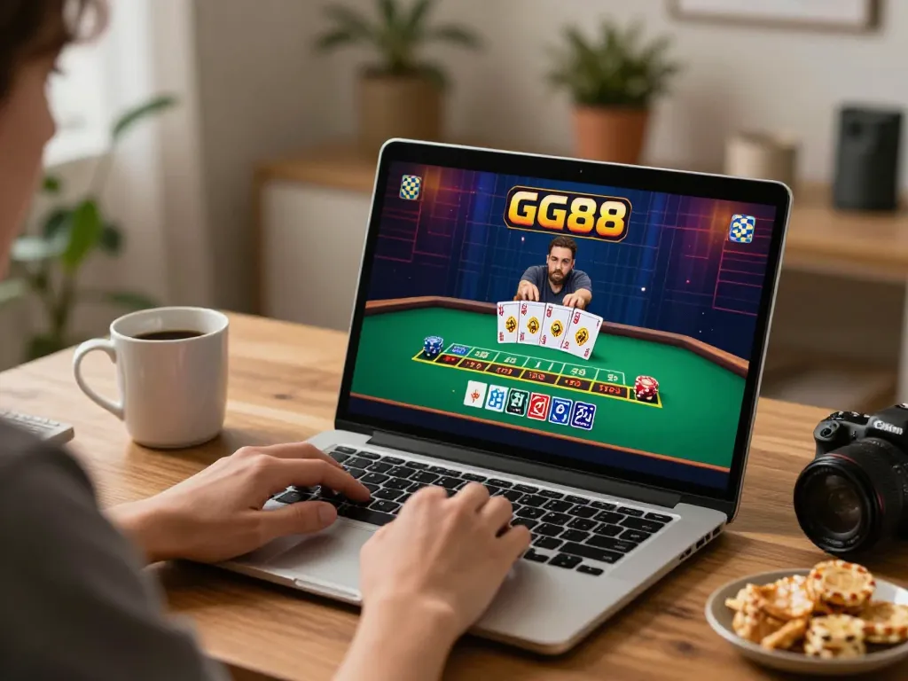 Experience thrilling GG88 online casino gameplay at home with live dealer action.