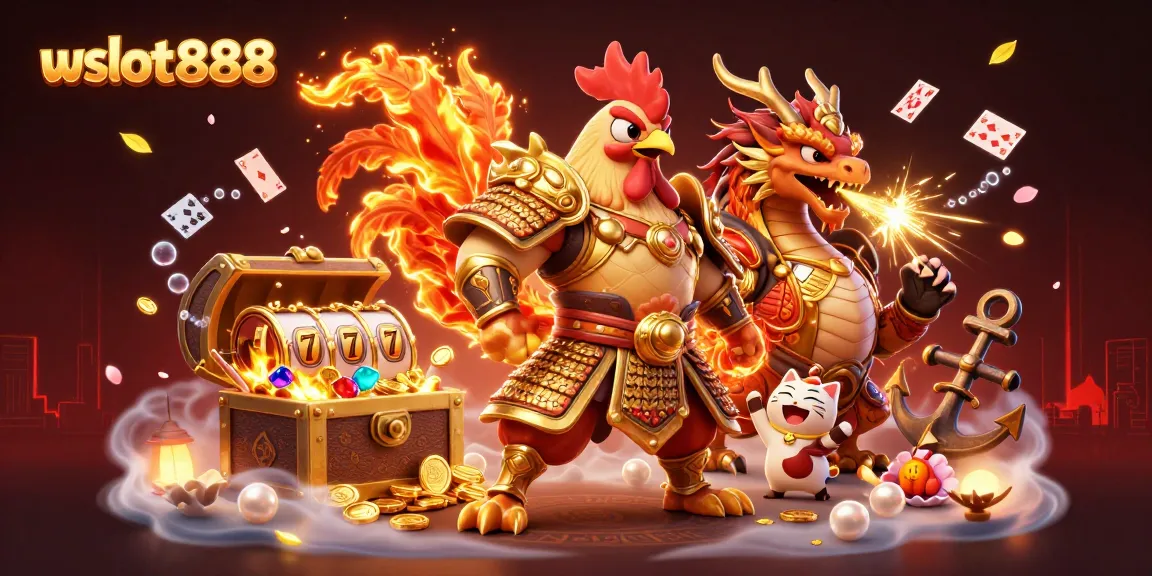 Tantang keberuntungan di wslot888 dengan slot emas dan simbol menguntungkan!