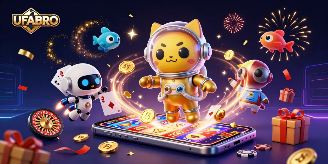 Experience UFABRO's thrilling gameplay featuring slot games and vibrant casino elements.