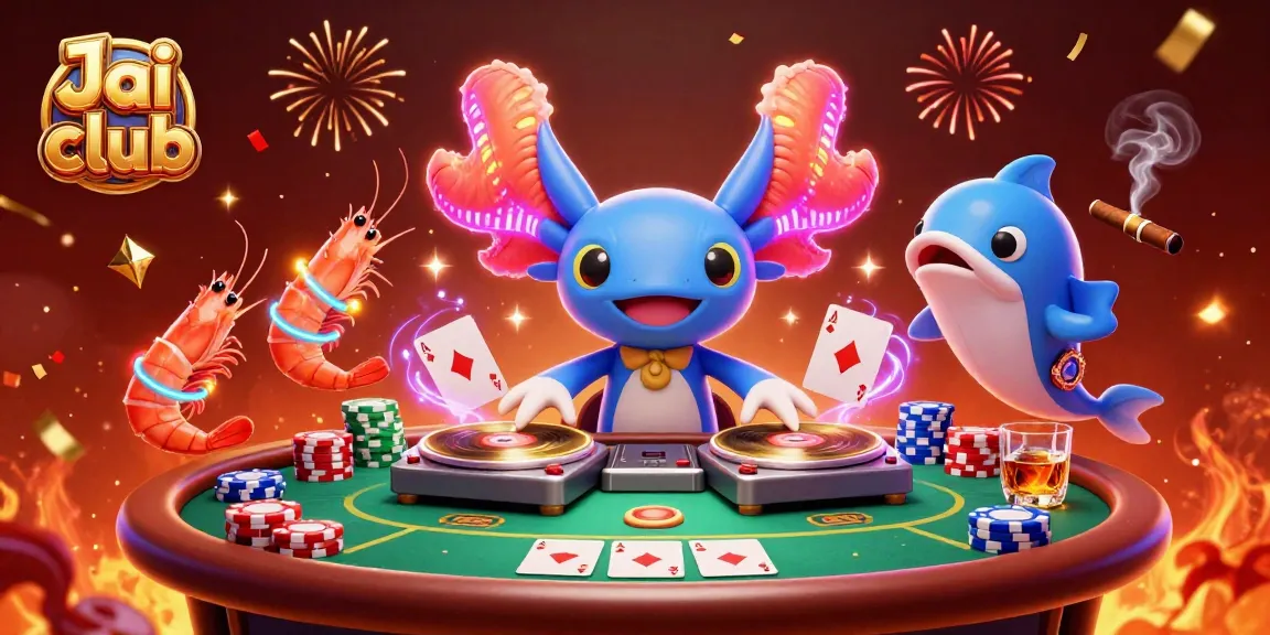 Experience thrilling gameplay at Jai club with a vibrant, animated casino adventure.