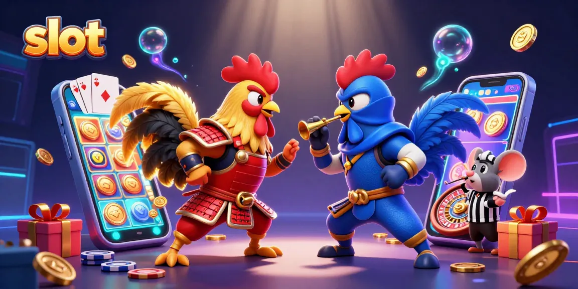 Menyaksikan permainan slot mendebarkan dengan ayam jantan berani dalam suasana kompetitif di WSLOT888.