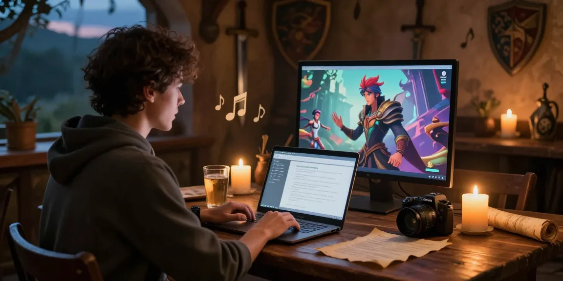 Tavern AI immersive digital chat experience with interactive AI characters in a cozy tavern setting.
