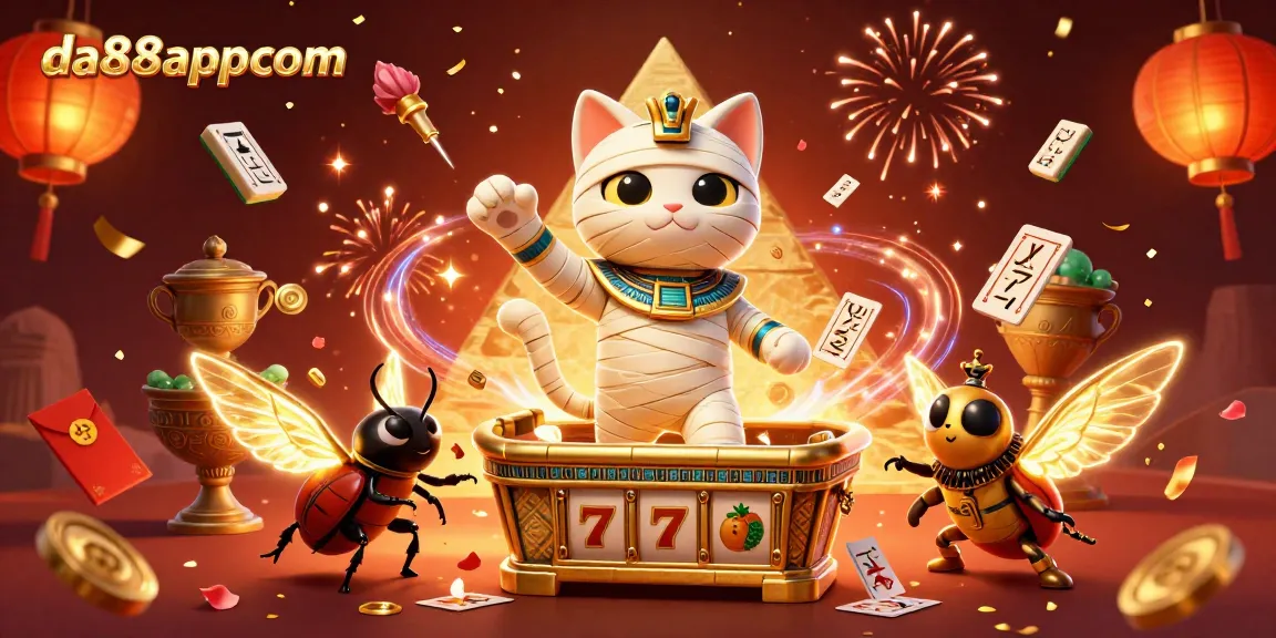 Experience thrilling gameplay at da88appcom with vibrant slots and casino action featuring unique characters.