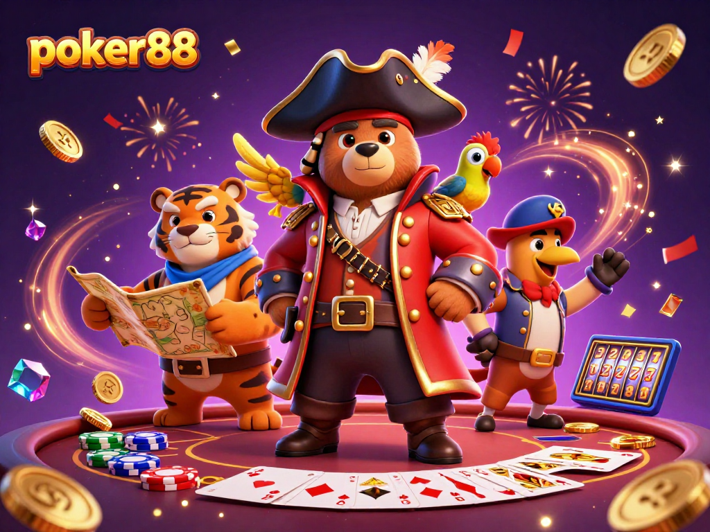 Poker88 menghadirkan pengalaman bermain poker yang seru dengan visual menarik dan atmosfer penuh warna.