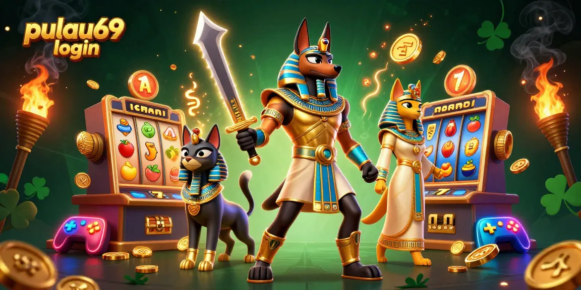 Engage with PULAU69 login to discover thrilling slot gameplay with Anubis and Bastet.
