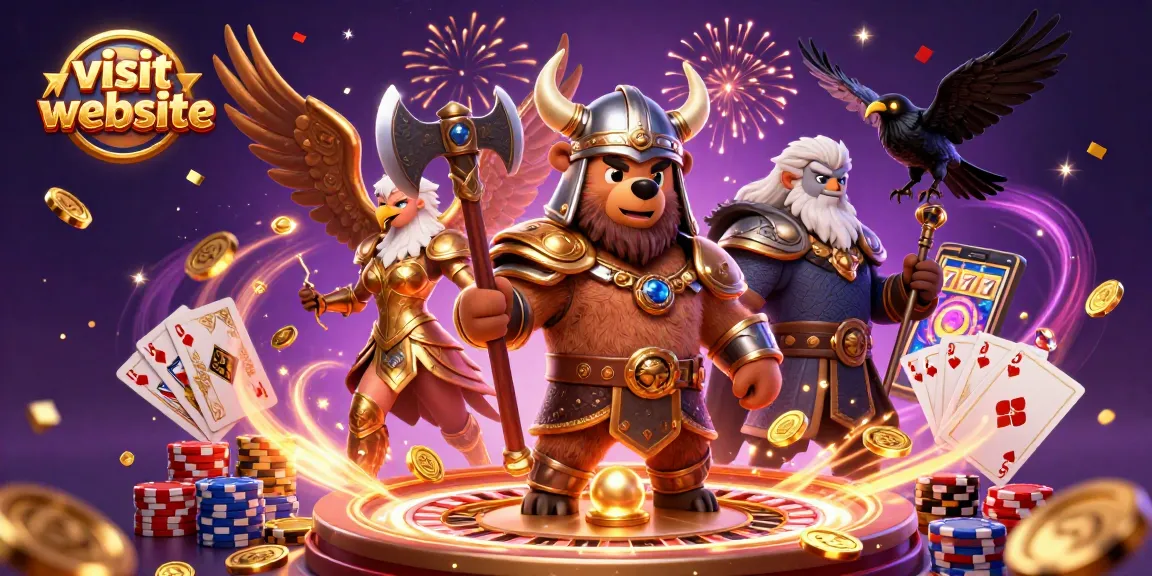 Engage in thrilling casino excitement as you visit website with dynamic gaming characters, stunning visuals, and winning action.