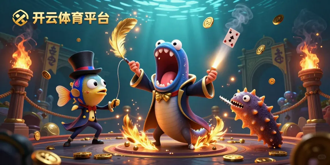在开云体育平台上,炫目的魔术表演以深海灯笼鱼为主角,展示精致的赌博魅力。