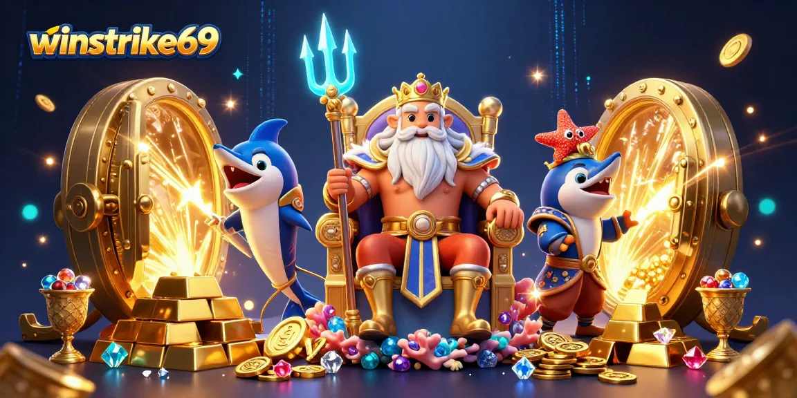 Winstrike69 offers dazzling casino adventures with Neptune and treasures in vibrant 3D!