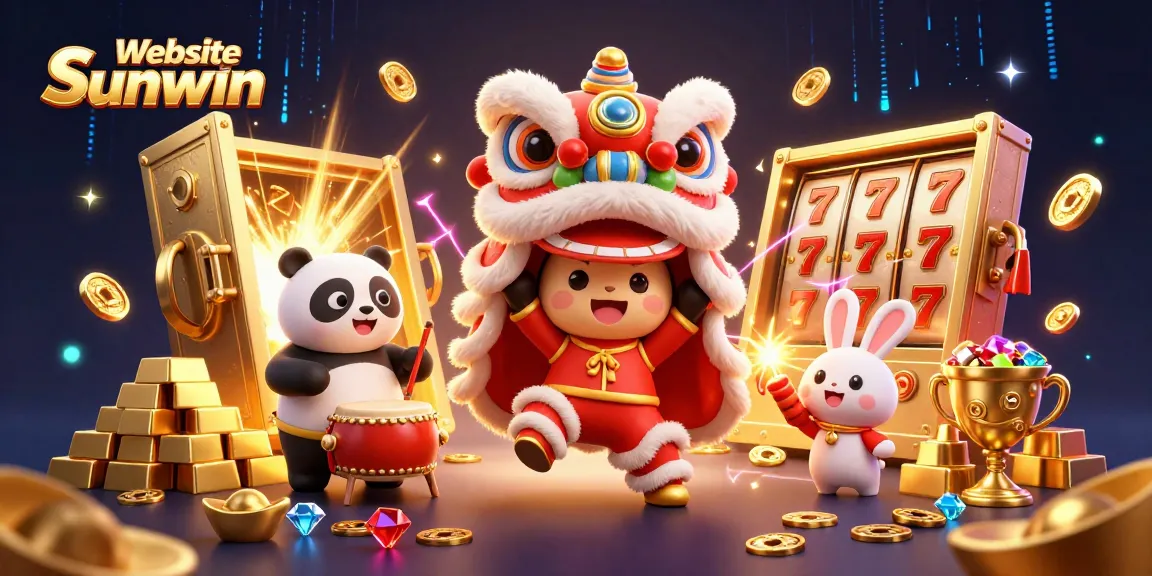 Engage with exciting games at Website Sunwin featuring vibrant characters and dazzling casino elements.
