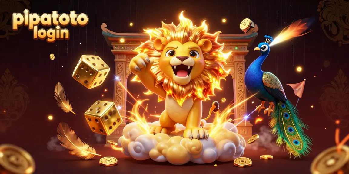 Engage with the pipatoto login scene, showcasing thrilling online casino elements in vibrant action.