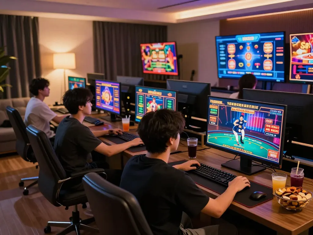 Player immersed in online gaming experience at vt88 trang chủ, showing lively interactive casino games