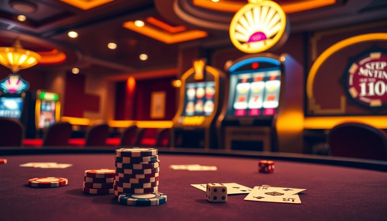Experience excitement at https://xx88.nl/ with poker chips and vibrant casino tables.
