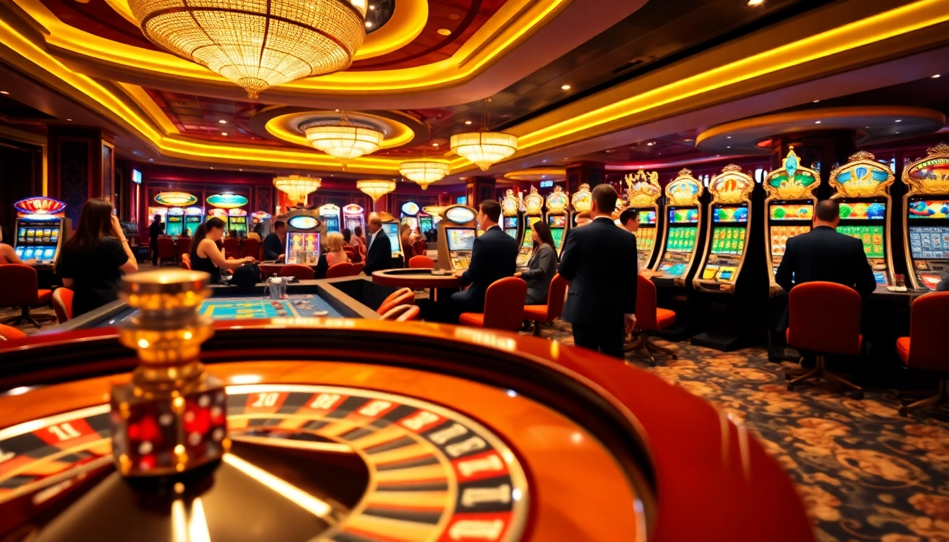 Experience the thrill of gaming at https://soibet.vision/ with vibrant casino scenes and engaging players.