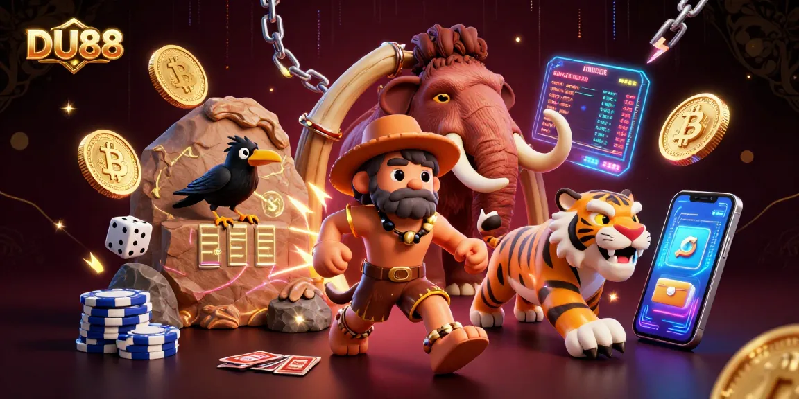 Engage in thrilling gameplay action at DU88, where a prehistoric casino comes alive!