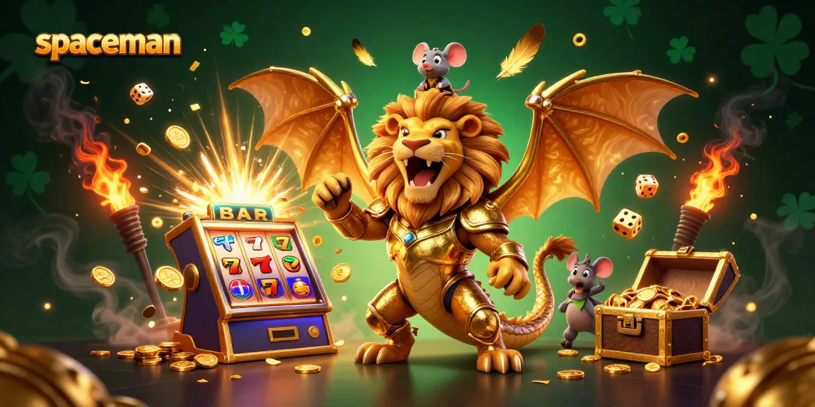 Experience the spaceman jackpot with dynamic casino action and thrilling 3D illustration of luck.
