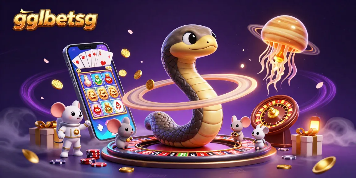 Bet on esports with gglbetsg in a whimsical 3D universe with colorful gaming elements.