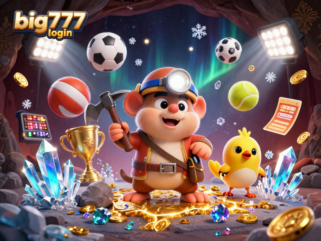 Engage with thrilling big777 login action in this vibrant 3D casino scene.