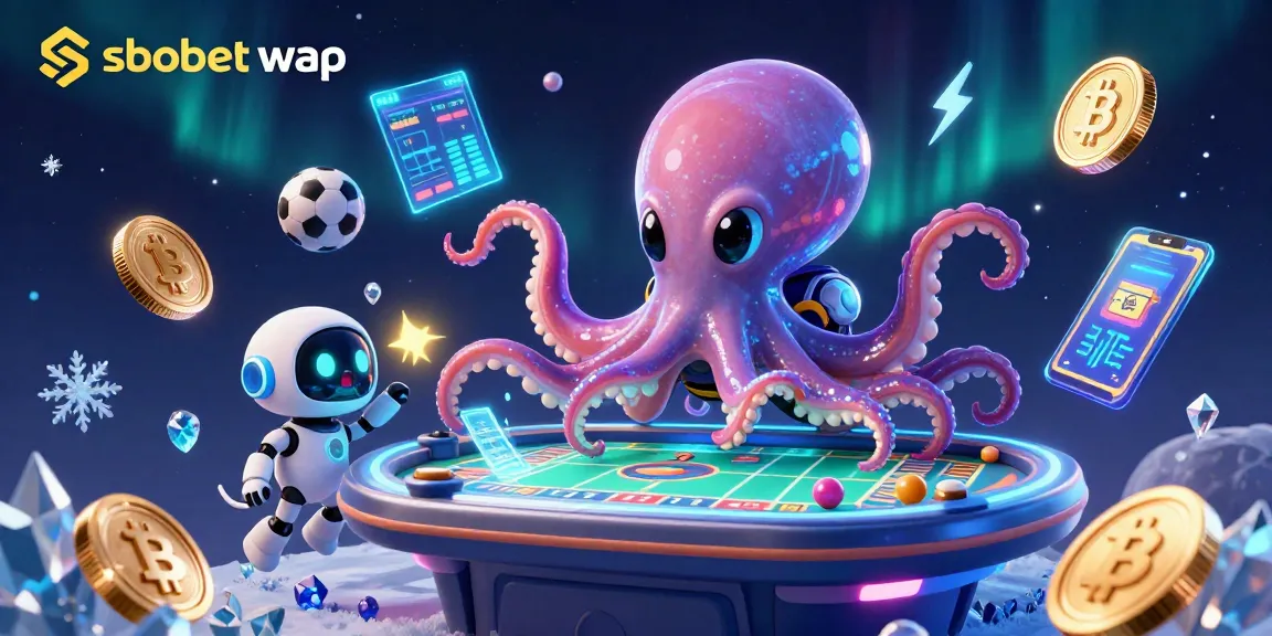 Place bets with sbobet wap in an ultra-detailed 3D scene featuring sports betting activities and vibrant graphics.