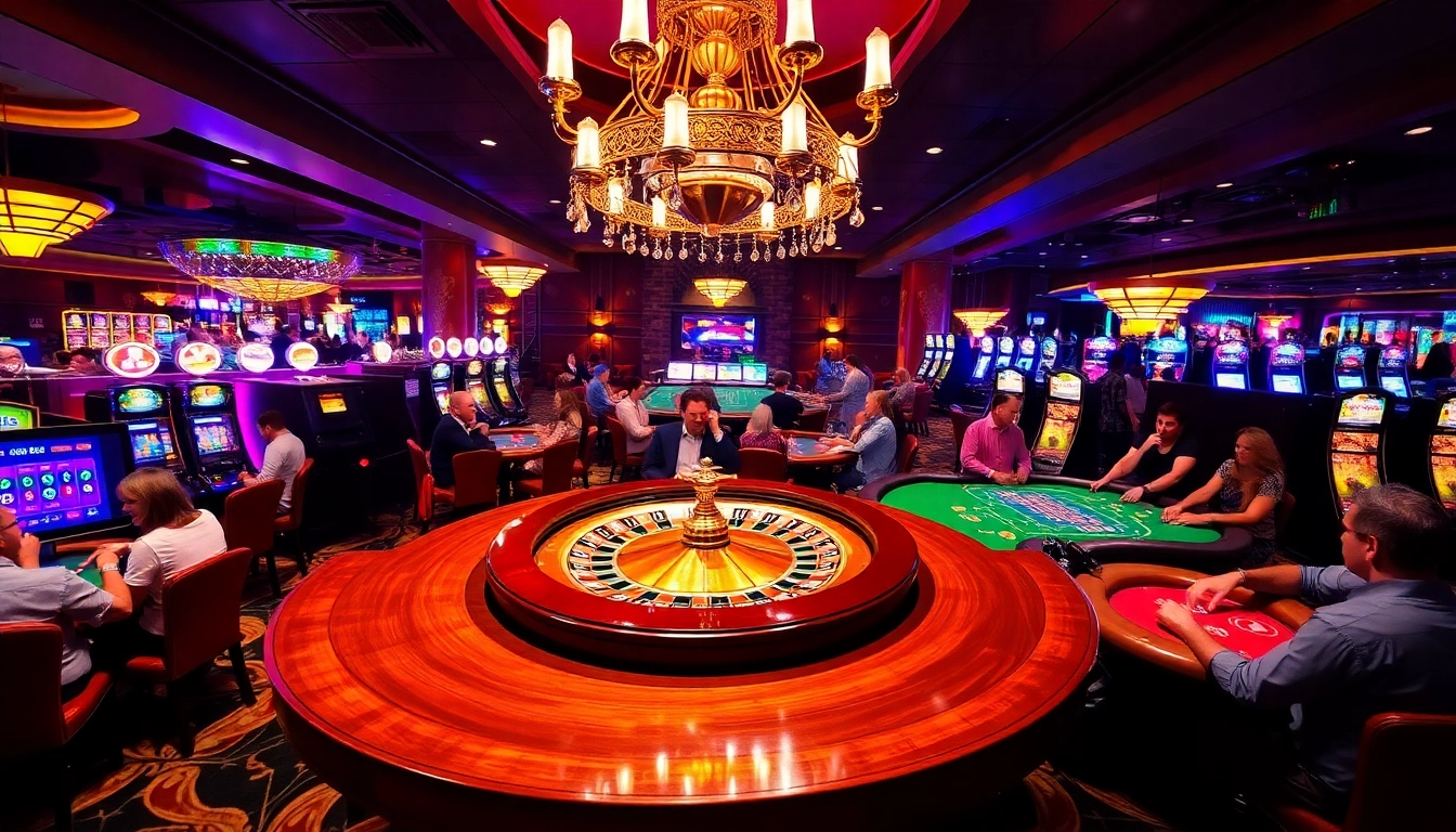 Players celebrating wins at the casino, showcasing the vibrant atmosphere of https://lc88.bio/.