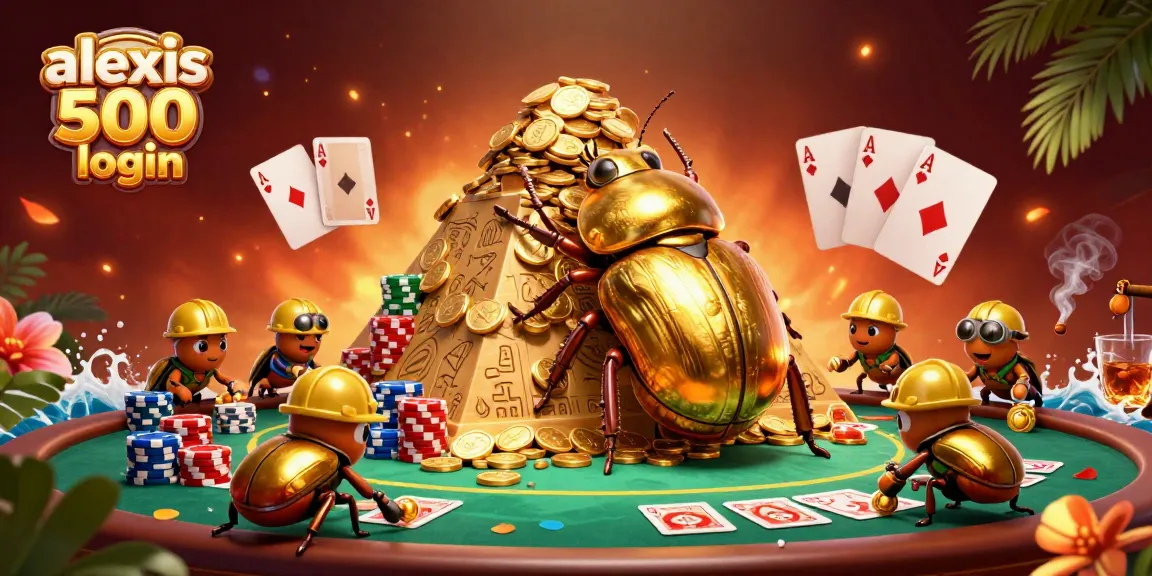 Engage with the vibrant casino world through alexis 500 login, featuring gold coins and poker dynamics.