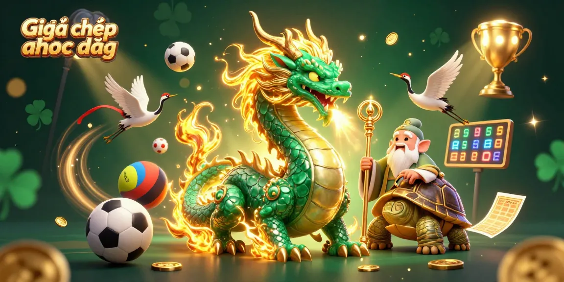 Experience the thrill of Giấy phép hoạt động with vibrant dragons and lucky cranes in a dynamic casino scene.