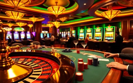 Experience the thrill of 555 win at luxury casino tables with vibrant chips and cards.