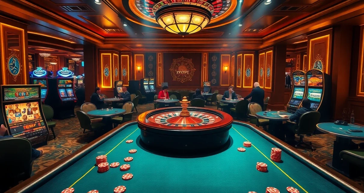 Experience thrilling casino gaming action at https://789club.quest/ with vibrant slot machines, poker tables, and roulette excitement.