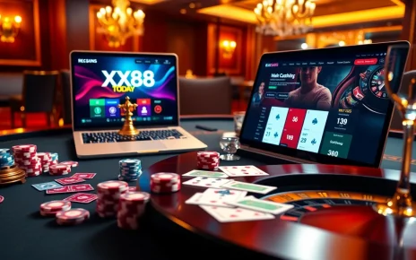 Experience the thrill of online gambling at https://xx88.today/ with luxurious casino visuals.
