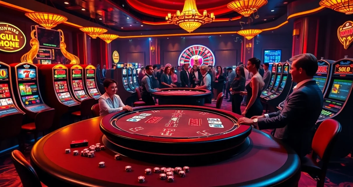 Experience the excitement of sunwin with vibrant games and thrilling casino activities.